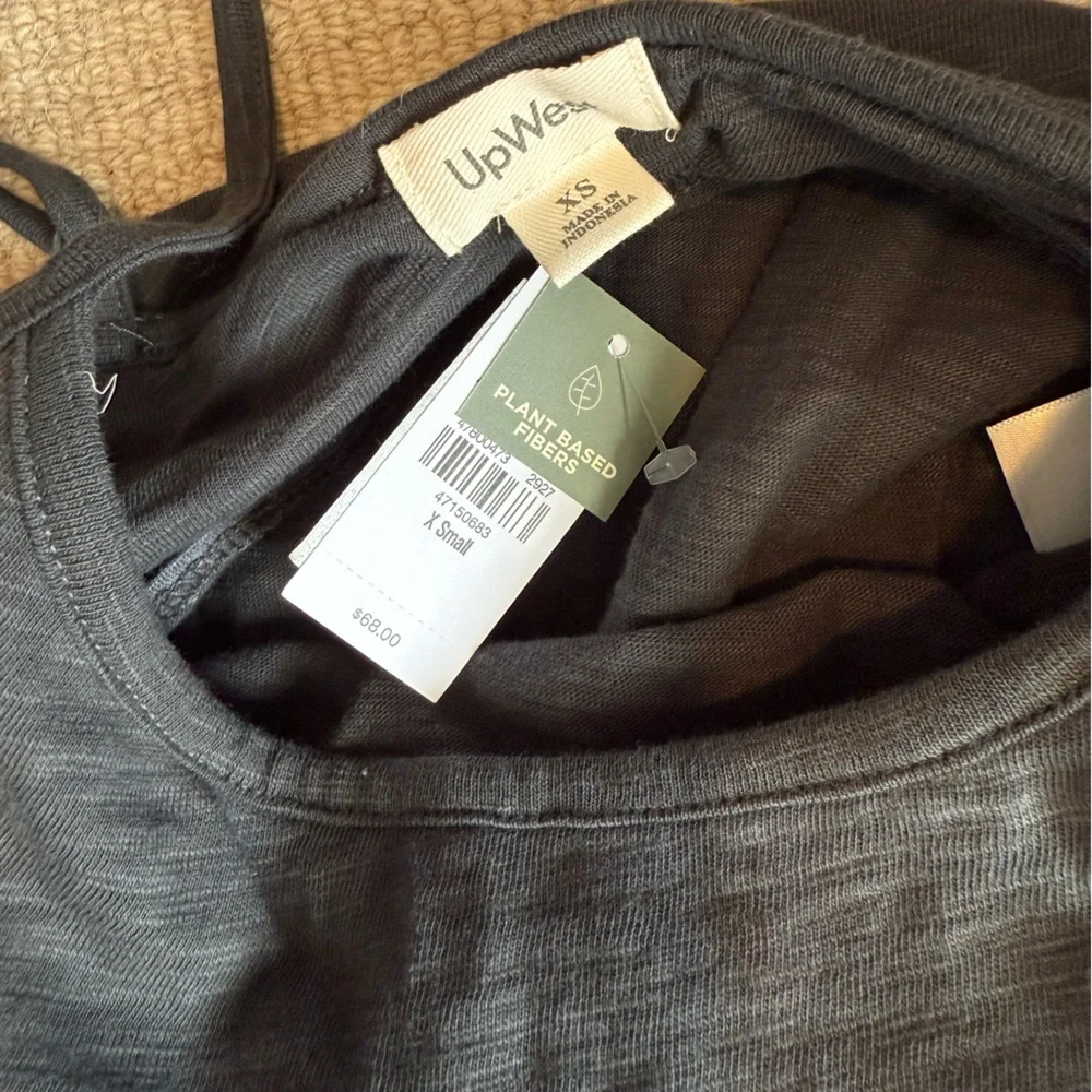 UPWEST Gray Knit Romper with Pockets - Picture 7 of 13